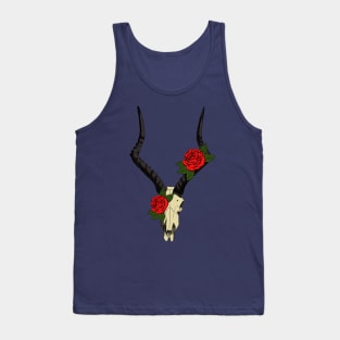 Impala skull with roses Tank Top